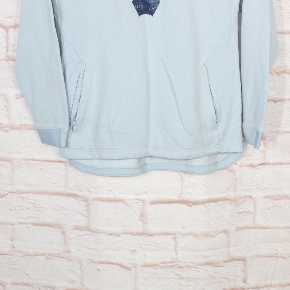 Under Armour Blue Polyester Blend Pullover Hooded Sweatshirt Size XXL - Picture 3 of 8